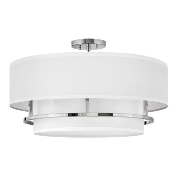 Hinkley - Lampadario a plafone GRAHAM 4xE14/40W/230V cromo lucido