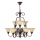Hinkley - Lampadario a sospensione con catena CELLO 9xE27/60W/230V