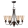 Hinkley - Lampadario a sospensione con catena MAYFLOWER 6xE27/60W/230V