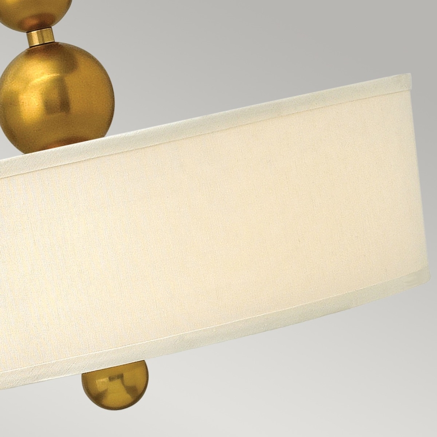 Hinkley - Lampadario a sospensione con catena ZELDA 3xE27/60W/230V ottone