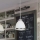 Hinkley - Lampadario a sospensione con supporto rigido AMELIA 1xE27/60W/230V cromo lucido