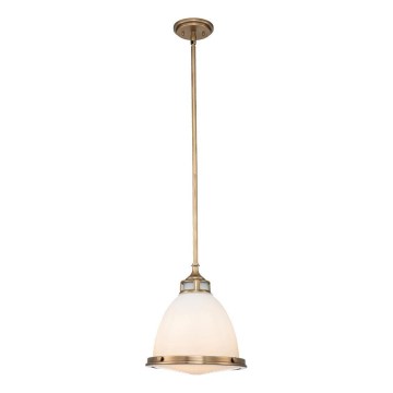 Hinkley - Lampadario a sospensione con supporto rigido AMELIA 1xE27/60W/230V ottone