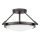 Hinkley - Lampadario da soffitto COLLIER 3xE14/40W/230V Ø 41,7 cm nero
