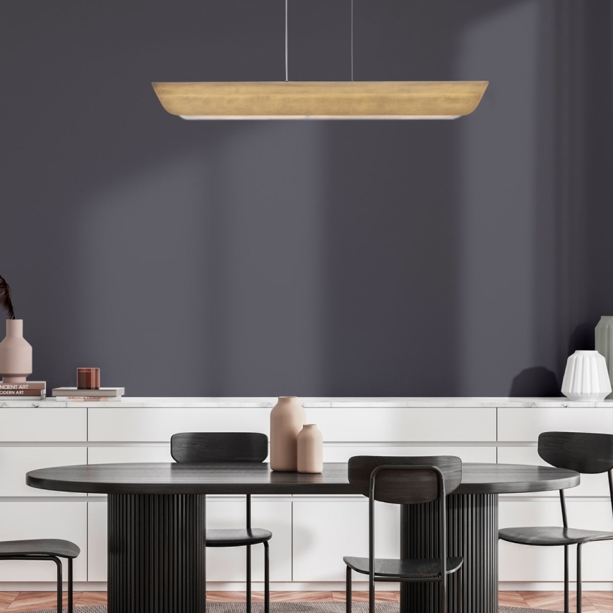 Hinkley - Lampadario LED a cavo ARCO LED/43W/230V 3000K oro