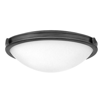 Hinkley - Plafoniera COLLIER 3xE27/40W/230V Ø 48,3 cm nero