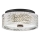 Hinkley - Plafoniera ELLE 2xE27/60W/230V diametro 30,5 cm nero
