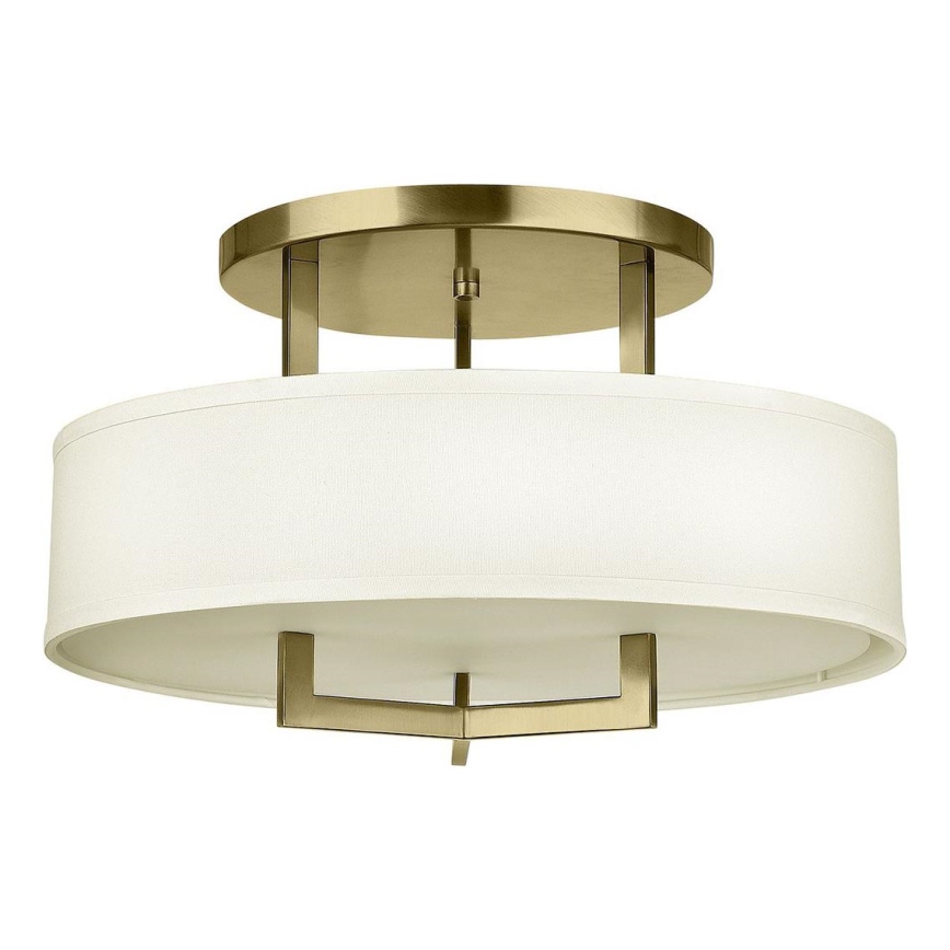 Hinkley - Plafoniera HAMPTON 3xE27/60W/230V Ø 50,8 cm dorata