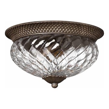 Hinkley - Plafoniera PLANTATION 3xE27/60W/230V bronzo