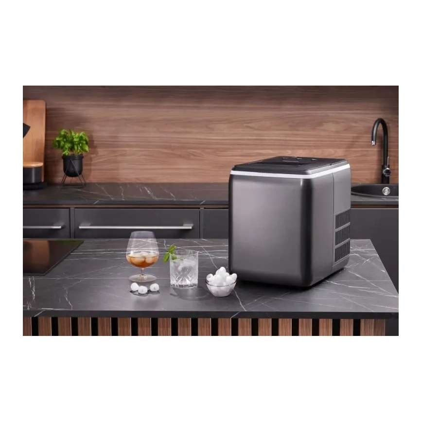 HISENSE IMC2000A - Fabbricatore di ghiaccio 2,8 l 120W/230V nero