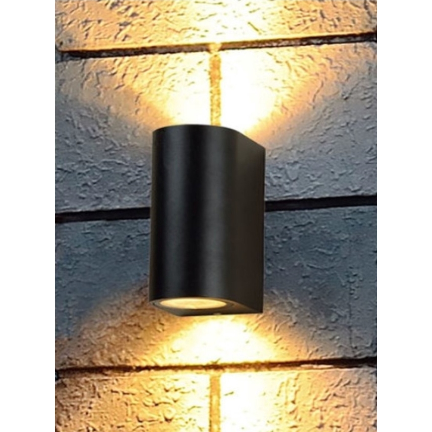 HÖFFTECH - Applique da esterno 2xGU10/35W/230V IP65