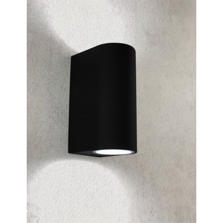 HÖFFTECH - Applique da esterno 2xGU10/35W/230V IP65