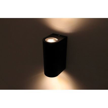 HÖFFTECH - Applique da esterno 2xGU10/35W/230V IP65