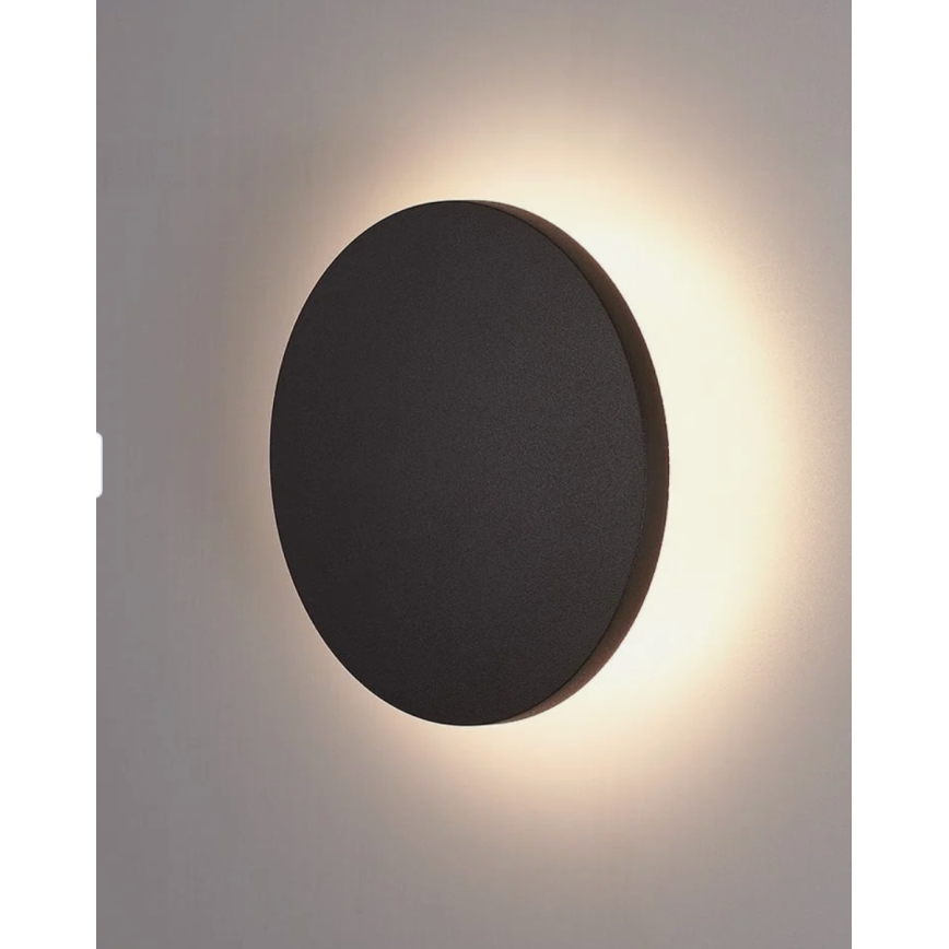 HÖFFTECH - Applique da esterno LED/10W/230V rotonda IP65