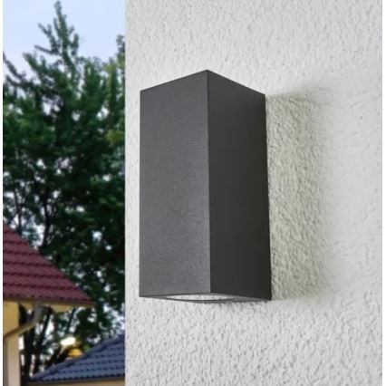 HÖFFTECH - Applique da parete per esterni 2xGU10/35W/230V IP65