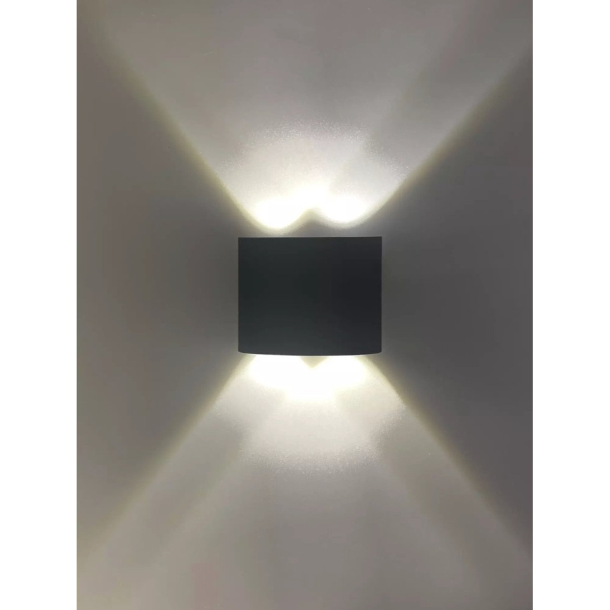 HÖFFTECH - Applique LED da esterno UP&DOWN 4xLED/1W/230V IP65