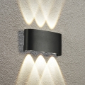 HÖFFTECH - Applique LED per esterni UP&DOWN 6xLED/1W/230V IP65
