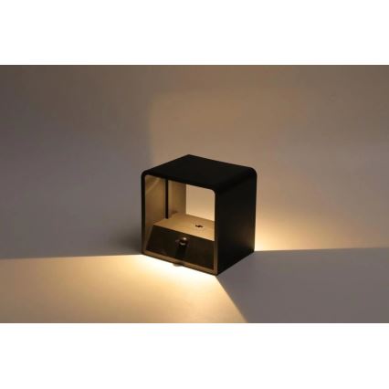 HÖFFTECH - Lampada da parete ricaricabile con sensore di movimento LED/0,8W/3,7V 1200 mAh