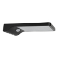 HÖFFTECH - Lampada da parete solare LED con sensore di movimento e sensore crepuscolare LED/3,7V 2200 mAh IP44