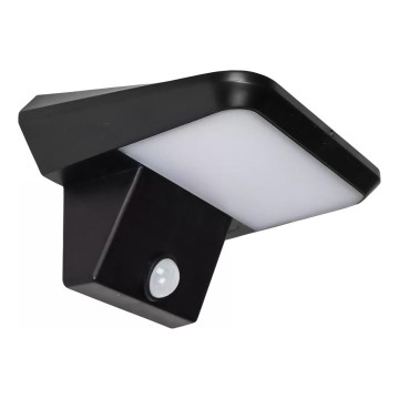 HÖFFTECH - Lampada solare da parete a LED con sensore di movimento e crepuscolare LED/5,5V 200 mAh IP44