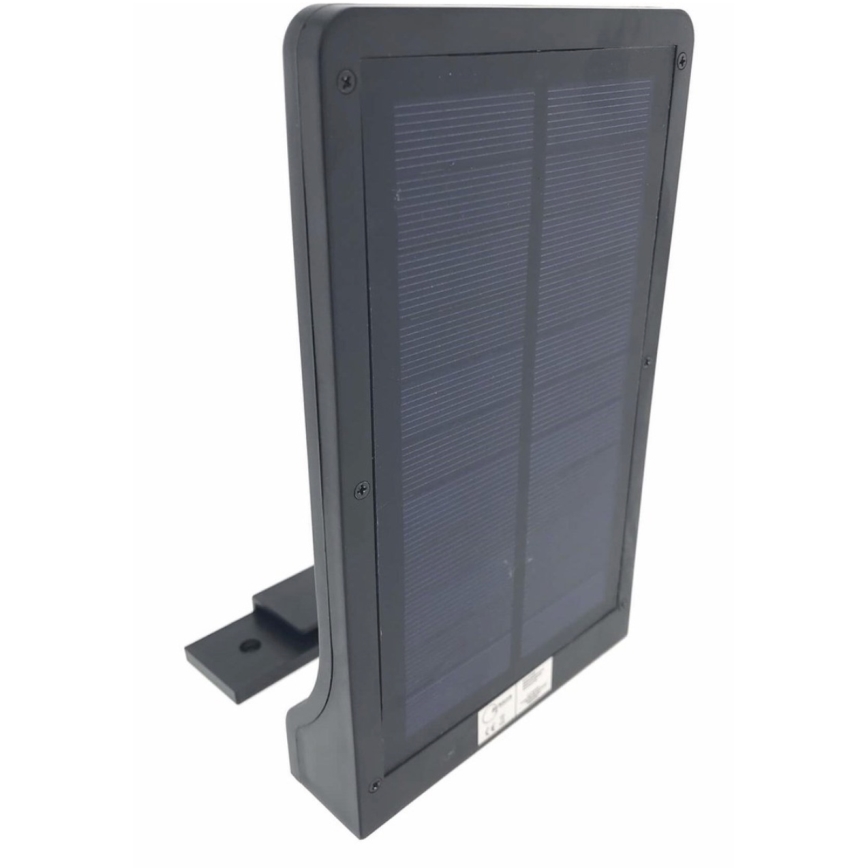 HÖFFTECH - Lampada da parete solare LED con sensore di movimento e sensore crepuscolare LED/3,7V 2200 mAh IP44
