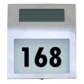 HÖFFTECH - Numero civico solare a LED 1,2 V 200 mAh IP44