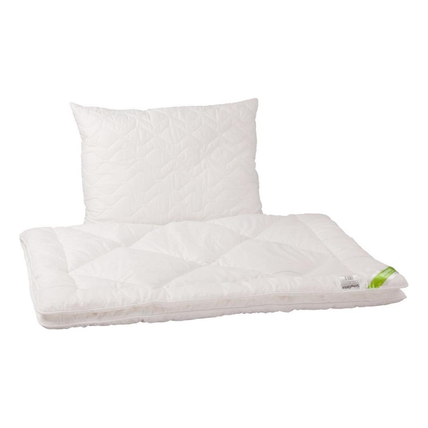 HomeDoctor - Cuscino antiacaro STOPMITE PREMIUM 40x60 cm + coperta 100x135 cm