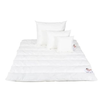 HomeDoctor - Cuscino antiallergico STOPMITE PREMIUM 70x90 cm + coperta 140x200 cm