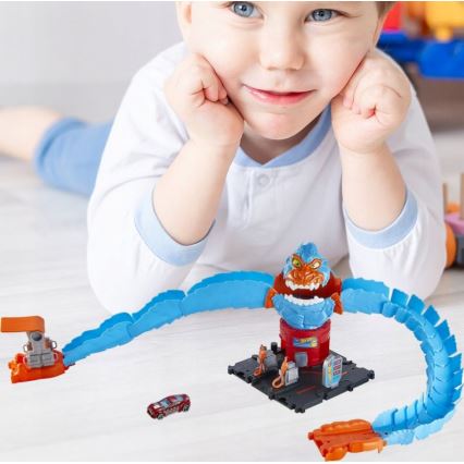 Hot Wheels - Pista per macchinine City Gorilla