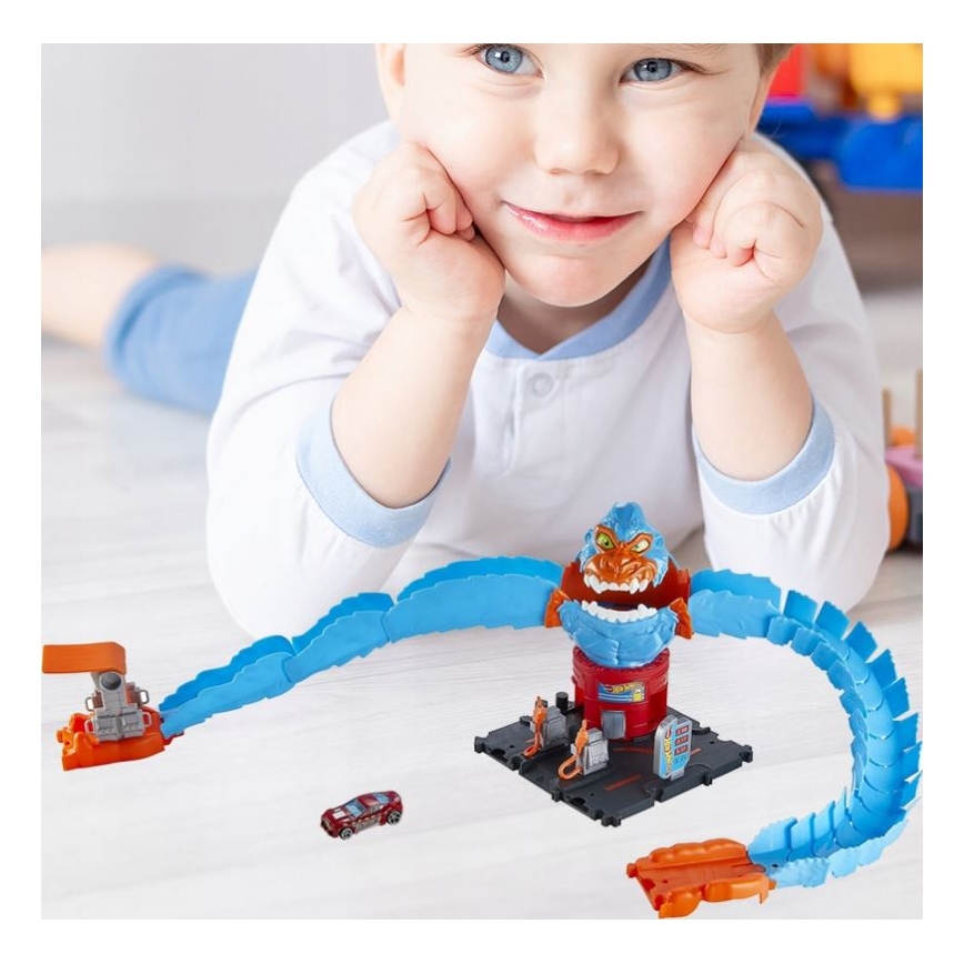 Hot Wheels - Pista per macchinine City Gorilla