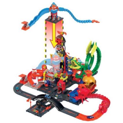 Hot Wheels - Pista per macchinine City Gorilla