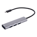 Hub USB-C 4-in-1 con Power Delivery 100W