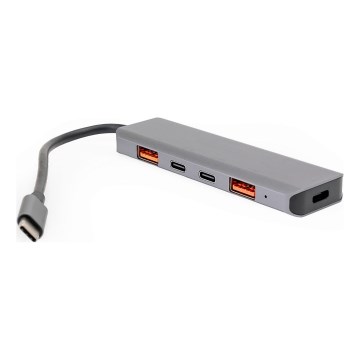 Hub USB-C 5-in-1 con Power Delivery da 100 W