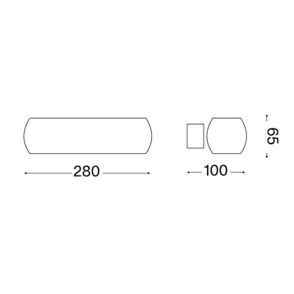 Ideal Lux - Applique a LED 2xG9/3W/230V