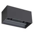 Ideal Lux - Applique a LED da esterno ATOM LED/25W/230V CRI 90 IP54 antracite
