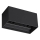 Ideal Lux - Applique a LED da esterno ATOM LED/25W/230V CRI 90 IP54 nero