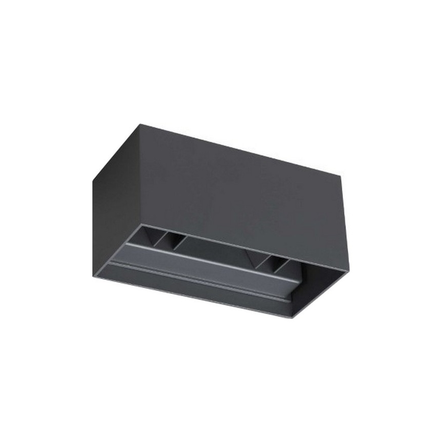 Ideal Lux - Applique a LED da esterno ATOM LED/25W/230V CRI 90 IP54 antracite