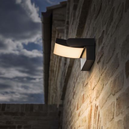 Ideal Lux - Applique a LED da esterno SWIPE LED/21W/230V CRI 90 IP54 antracite