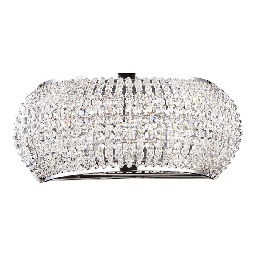 Ideal Lux - Applique a LED di cristallo PASHA 3xG9/3W/230V cromo lucido