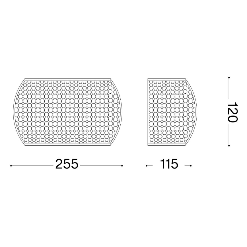 Ideal Lux - Applique a LED di cristallo PASHA 3xG9/3W/230V cromo lucido