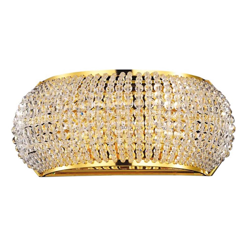 Ideal Lux - Applique a LED di cristallo PASHA 3xG9/3W/230V oro