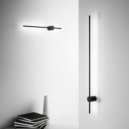 Ideal Lux - Applique a LED ESSENCE LED/19W/230V 3000K 124 cm CRI 90 nero