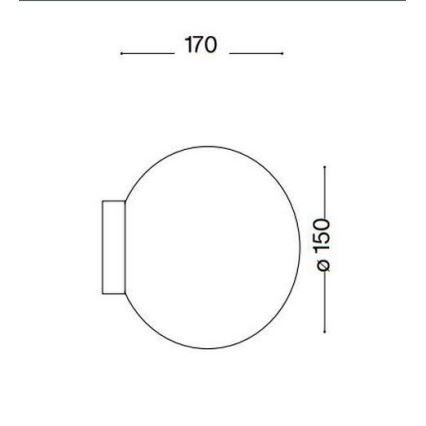 Ideal Lux - Applique a LED MAPA 1xG9/15W/230V