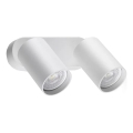 Ideal Lux - Applique a spot da parete LED DYNAMITE 2xGU10/7W/230V CRI 90 bianco