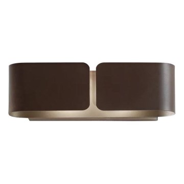 Ideal Lux - Applique CLIP 2xE27/60W/230V marrone
