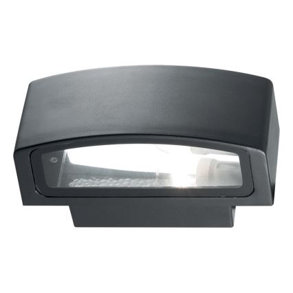 Ideal Lux - Applique da esterno ANDROMEDA 1xE27/60W/230V IP55 antracite