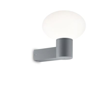 Ideal Lux - Applique da esterno CLIO 1xE27/42W/230V IP44 grigio