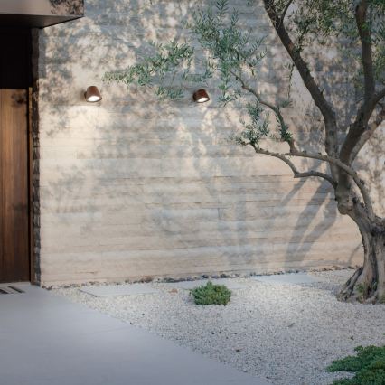 Ideal Lux - Applique da esterno GAS 1xGU10/28W/230V IP43 marrone