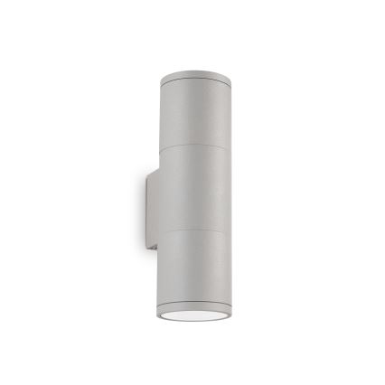 Ideal Lux - Applique da esterno GUN 1xGU10/35W/230V 21 cm IP44 grigio