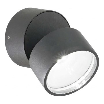 Ideal Lux - Applique da esterno LED OMEGA LED/7W/230V CRI 90 IP54 antracite
