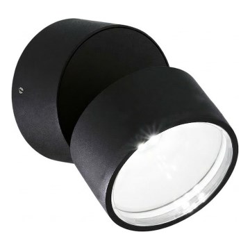 Ideal Lux - Applique da esterno LED OMEGA LED/7W/230V CRI 90 IP54 nero